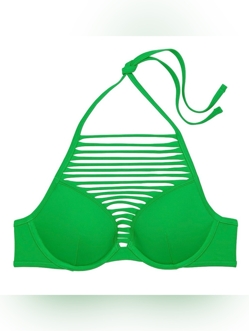 NWT Victoria’s Secret Archives Swim Sexy Tee High-Neck Push-Up Bikini Top |